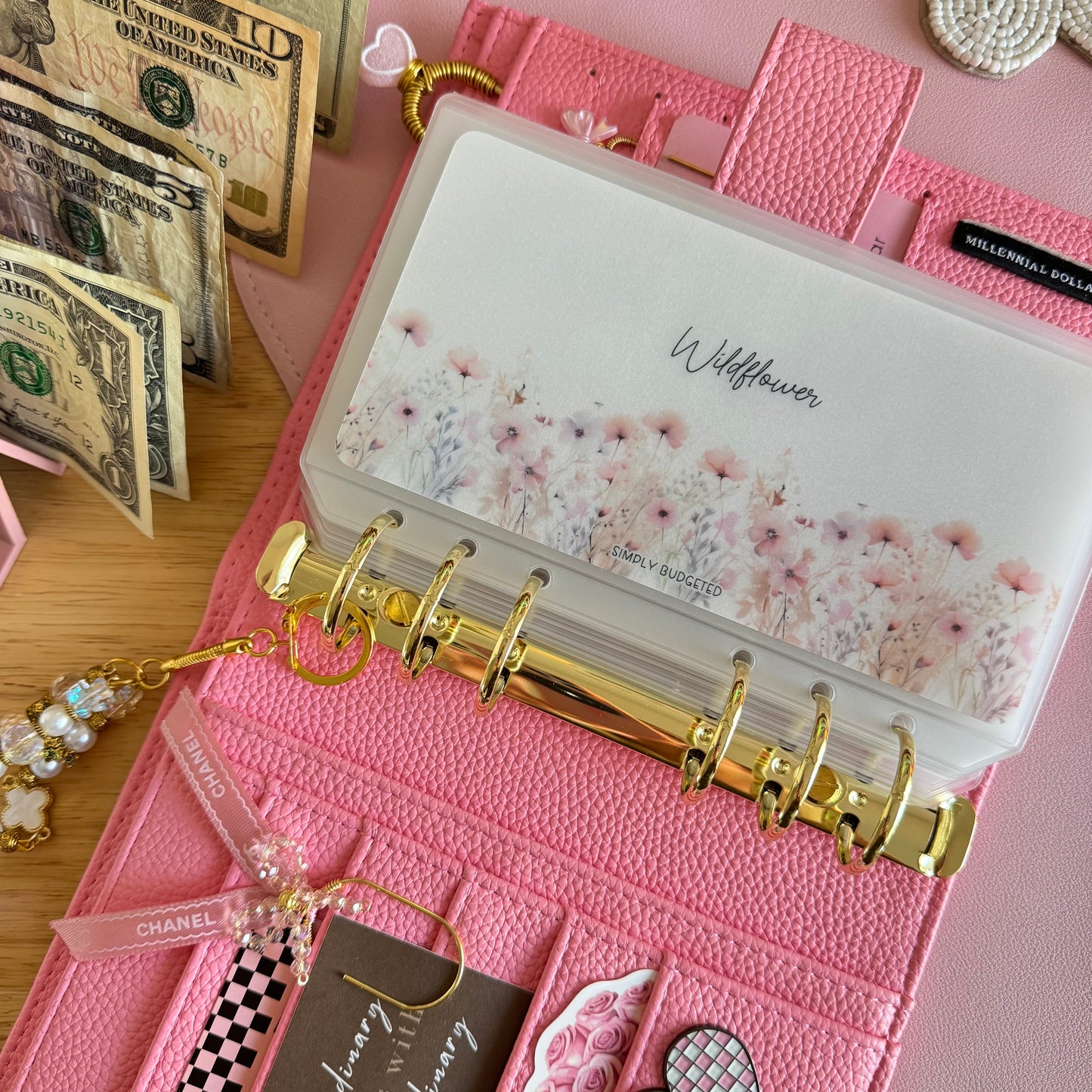 Wildflower Floral Cash Inserts