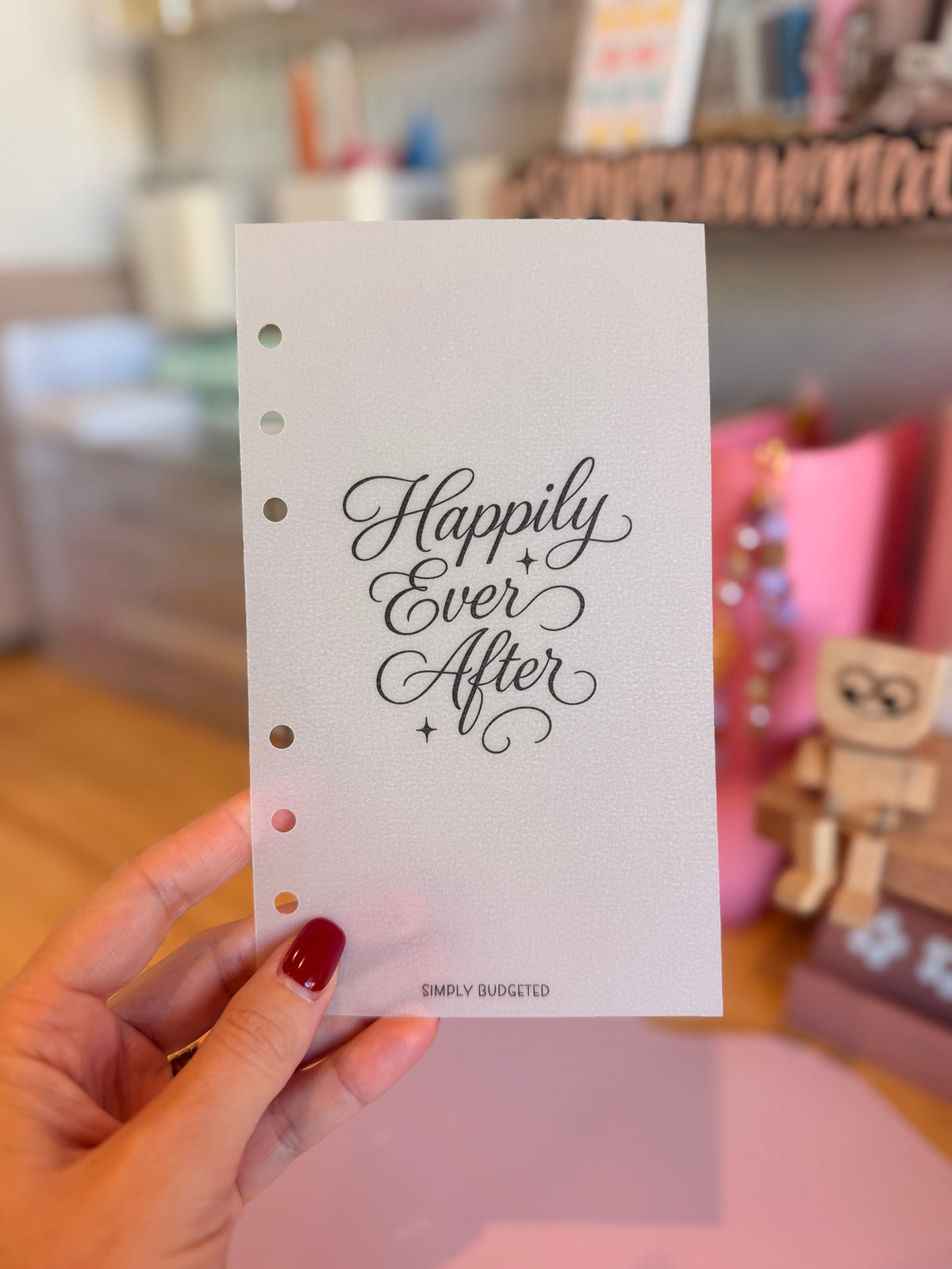 Happily Ever After A6 Dashboard