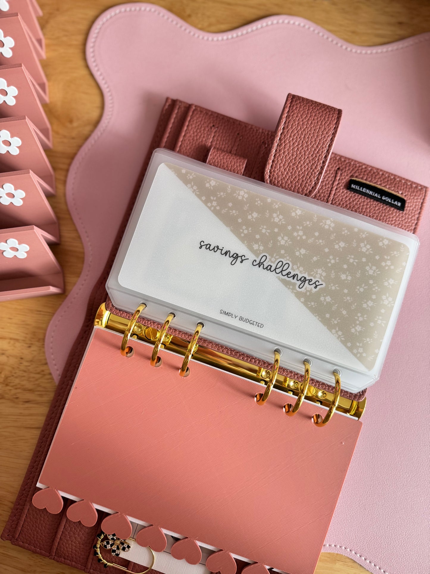 Dainty Floral Cash Inserts