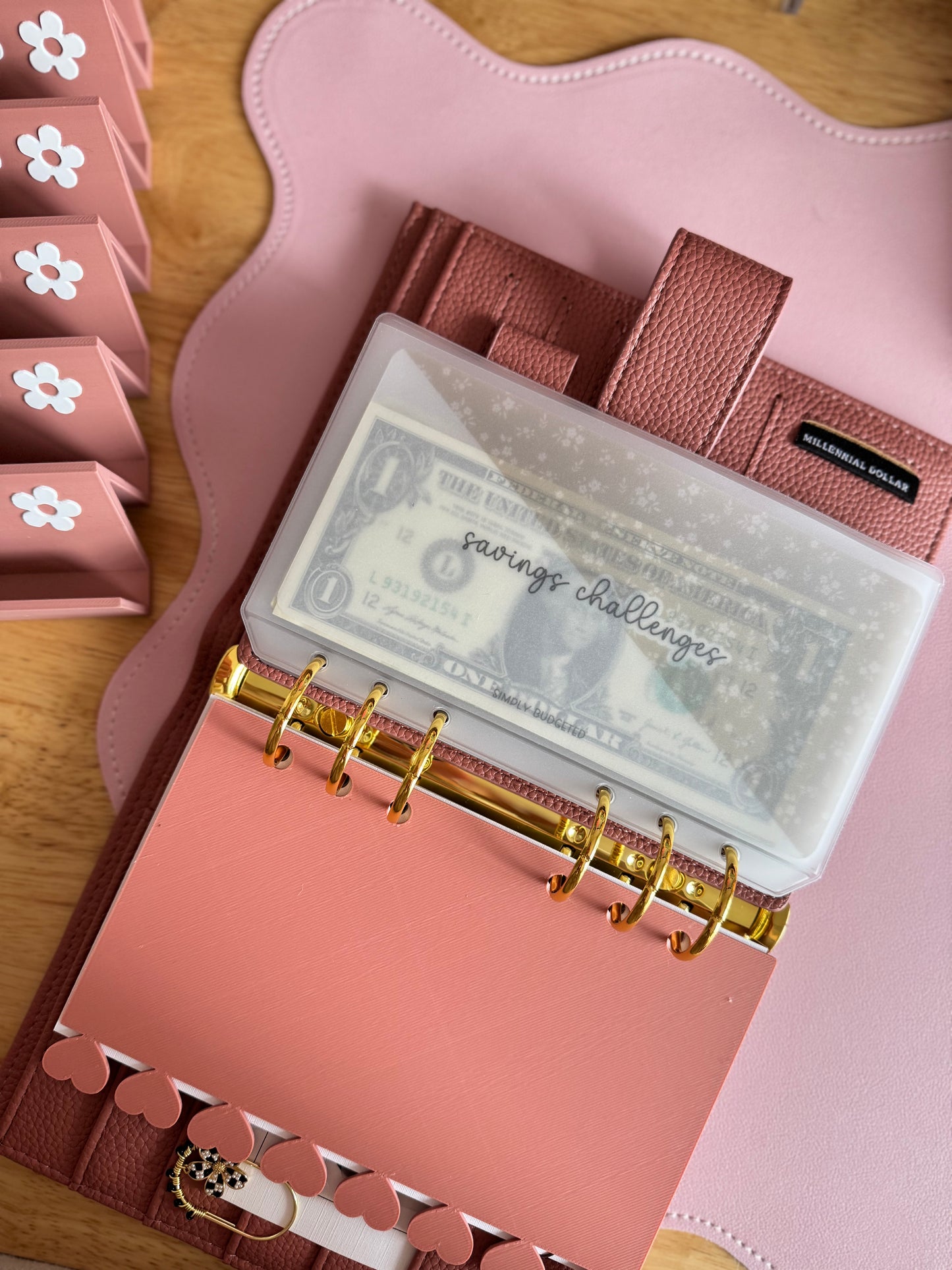 Dainty Floral Cash Inserts