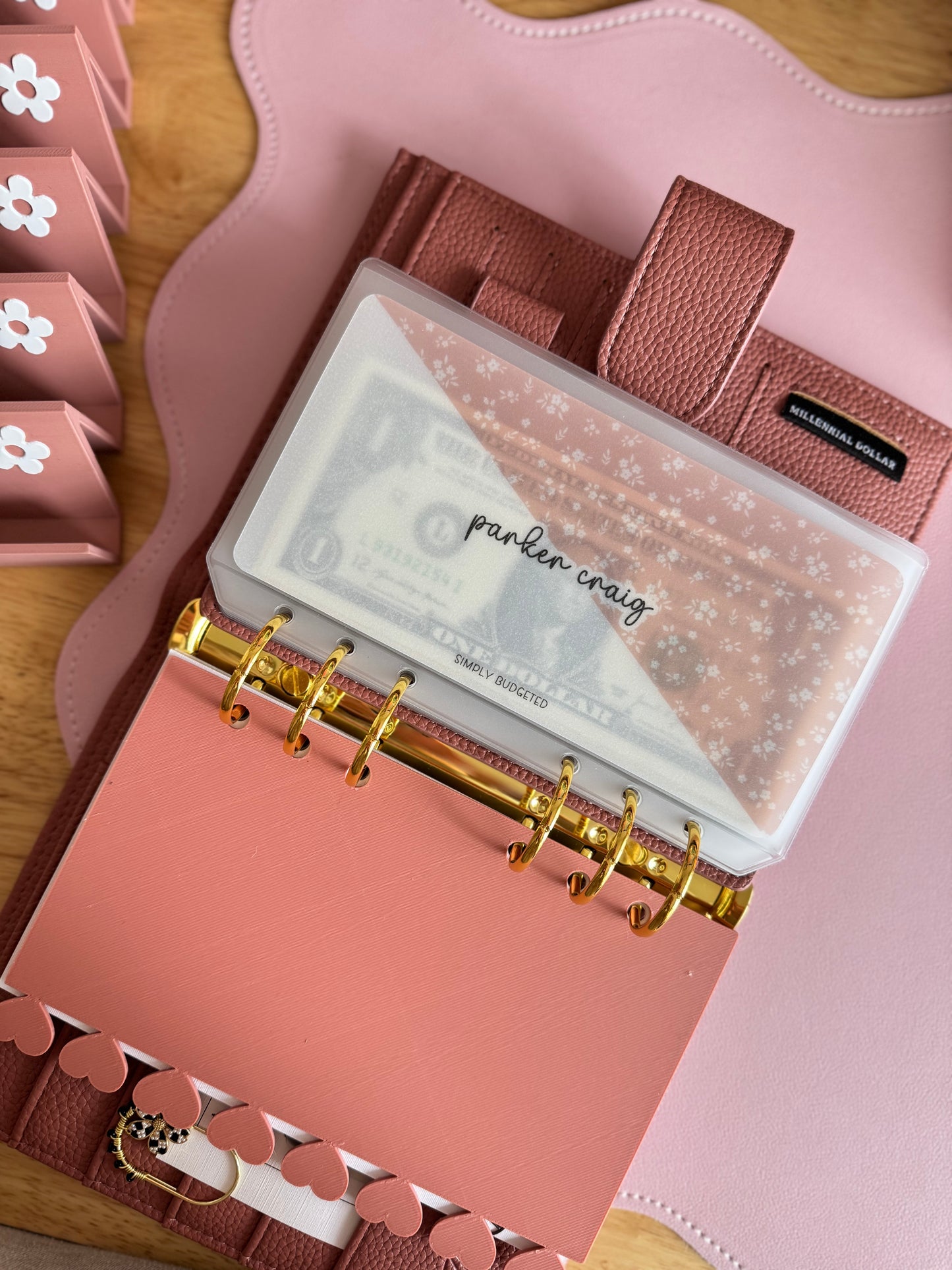 Dainty Floral Cash Inserts