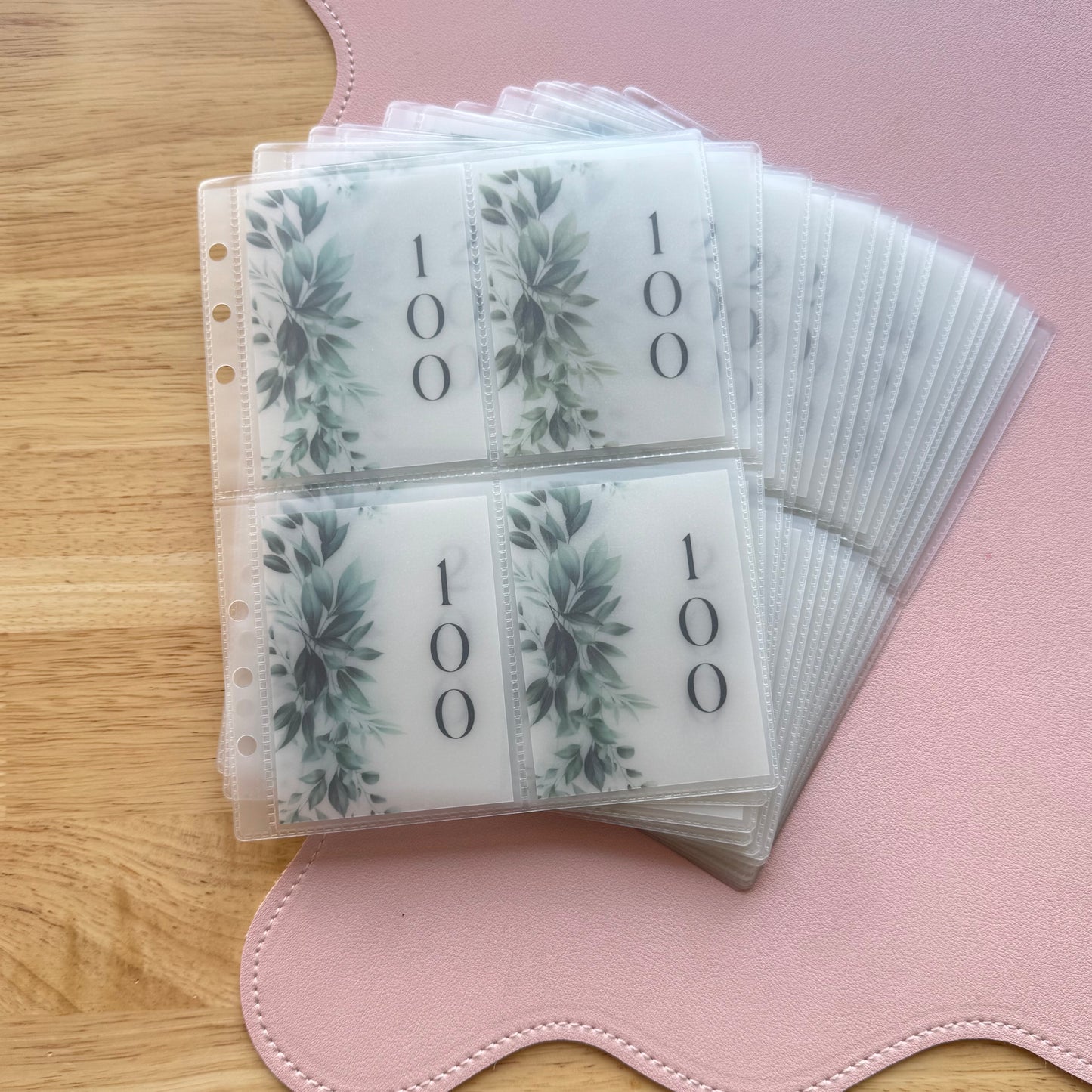 20k Eucalyptus A5 Savings Challenge Book