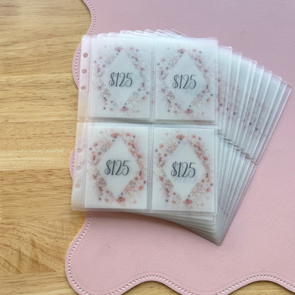 5k Wildflower A5 Savings Challenge Book