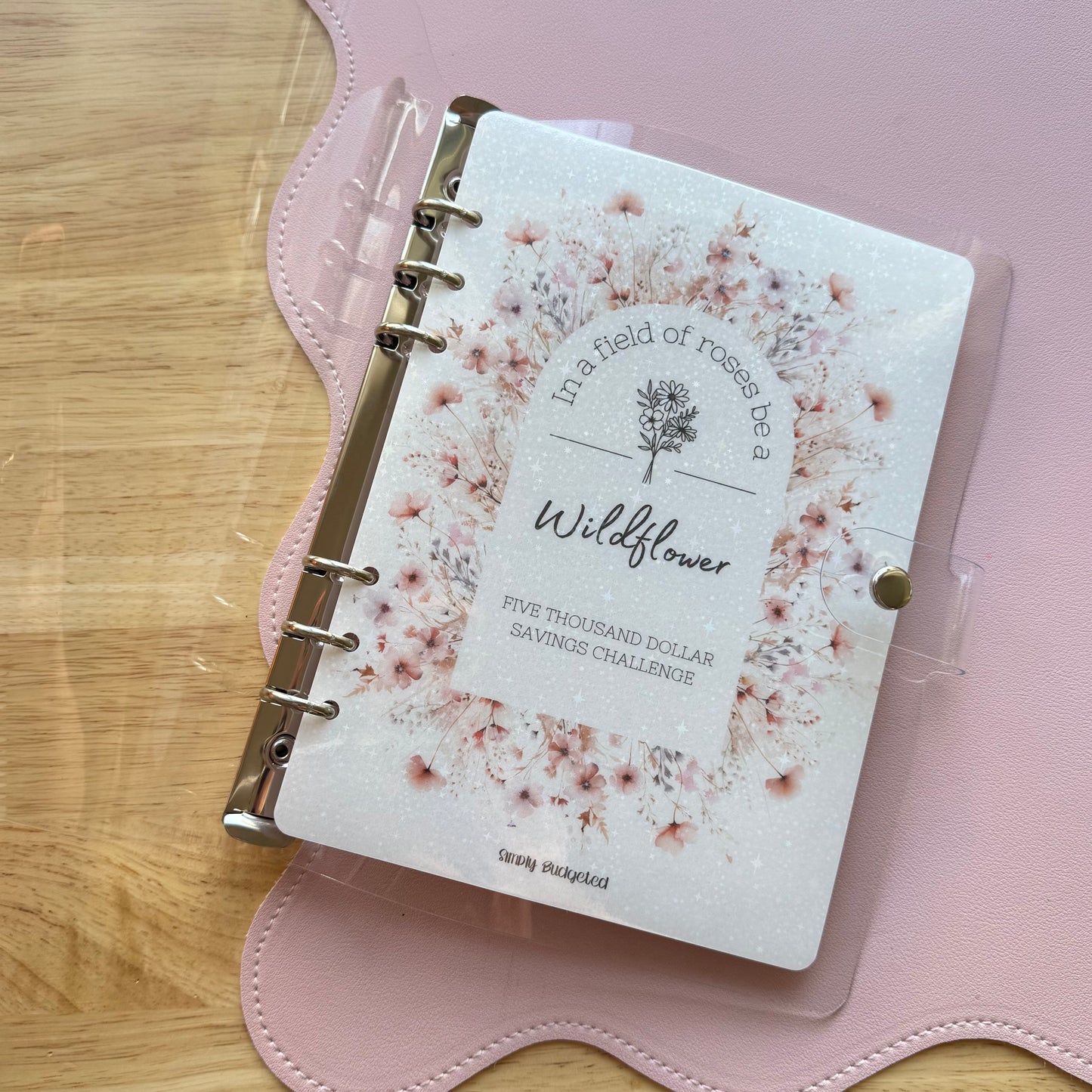 5k Wildflower A5 Savings Challenge Book
