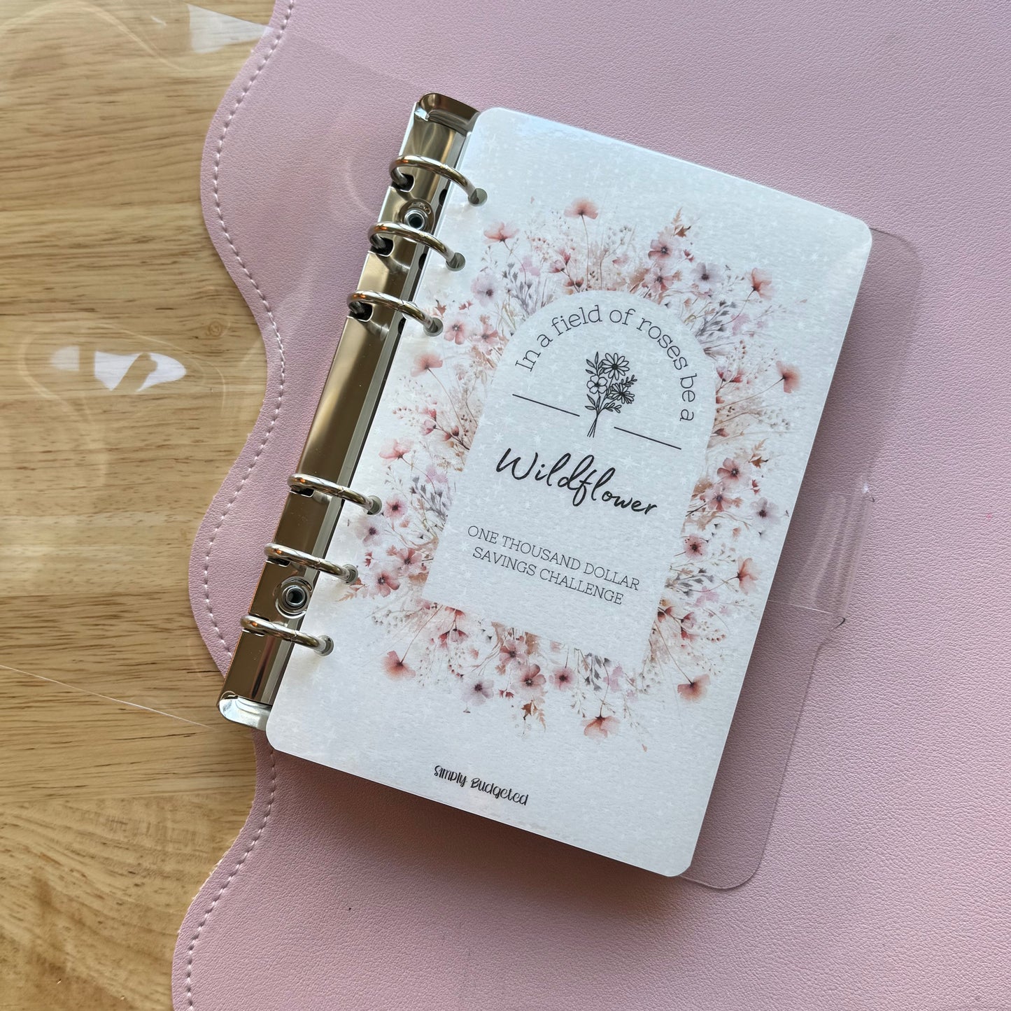 1k Wildflower A6 Savings Challenge Book