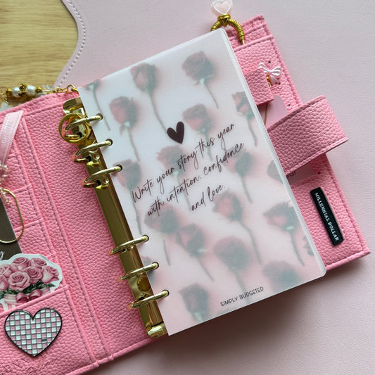 Valentines Inspired Vellum Dashboards - A6