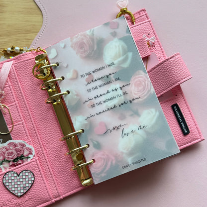 Valentines Inspired Vellum Dashboards - A6