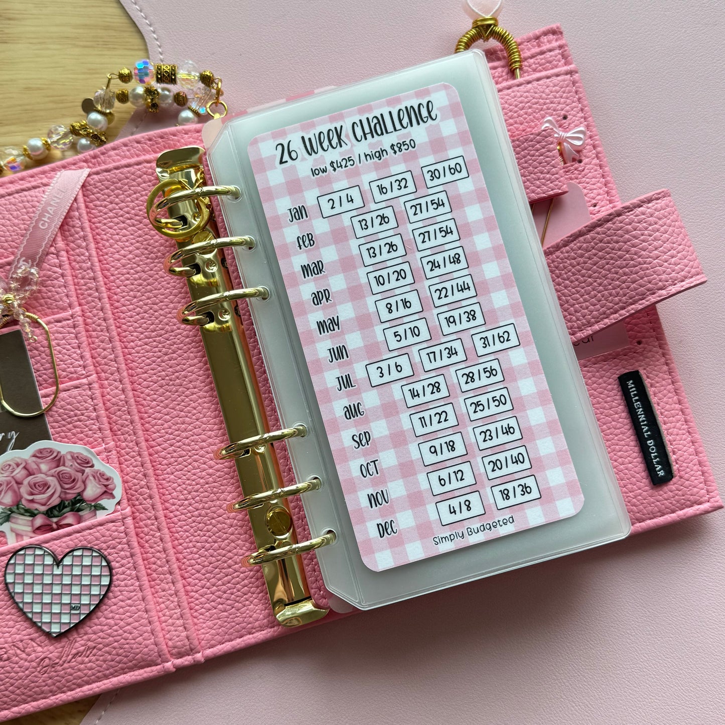 26 Week Savings Challenge