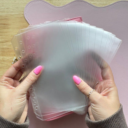 A6 Zipperless Pouches - 12 Pack