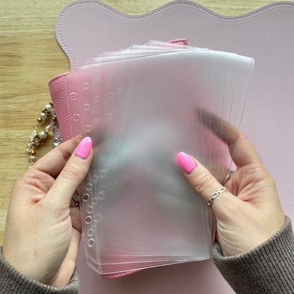 A6 Zipperless Pouches - 6 Pack