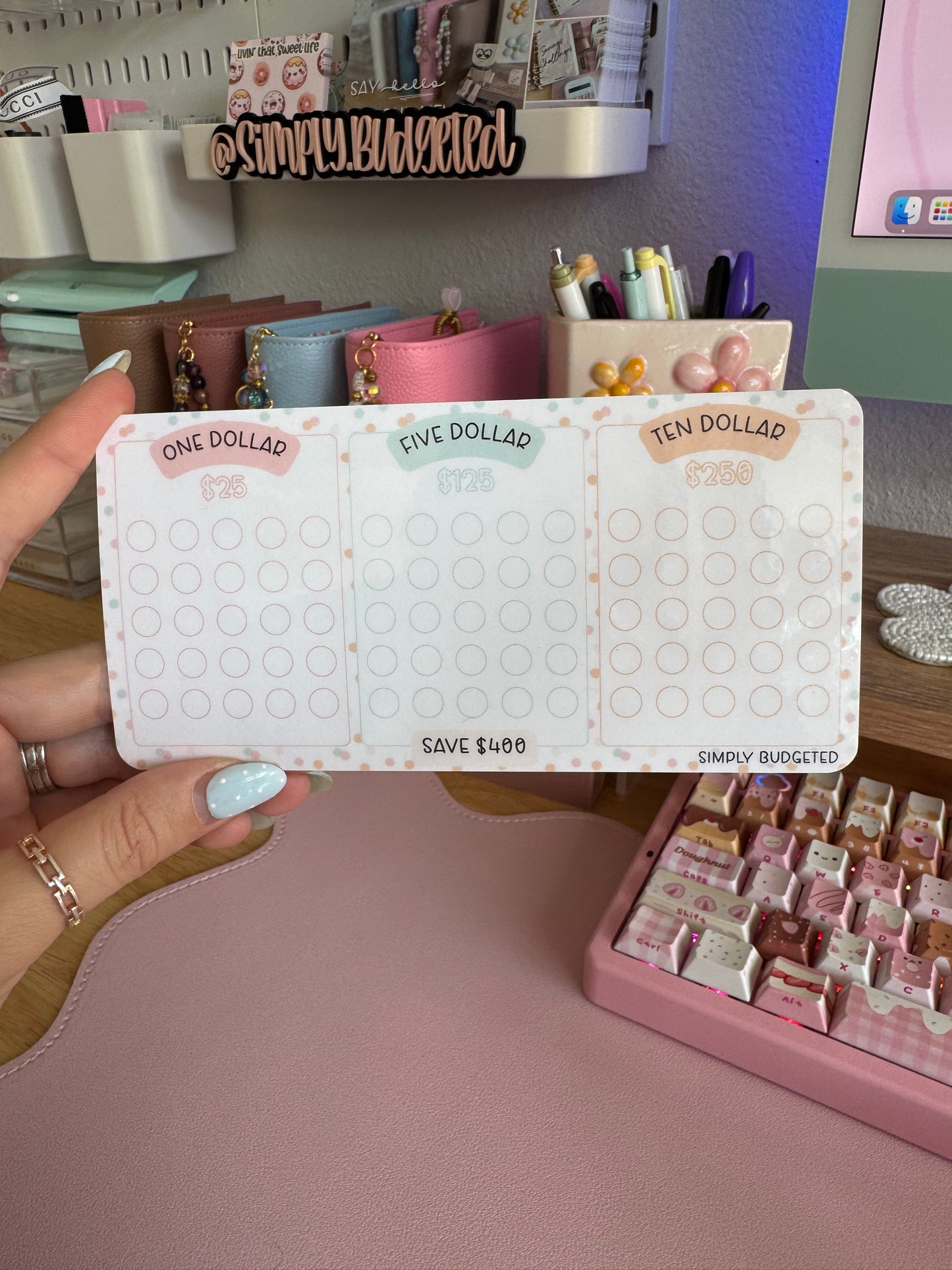 Polka Dot Savings Challenge