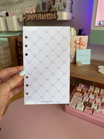 Spring Linen Dashboards - A6