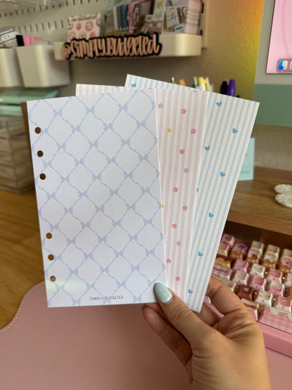 Spring Linen Dashboards - A6