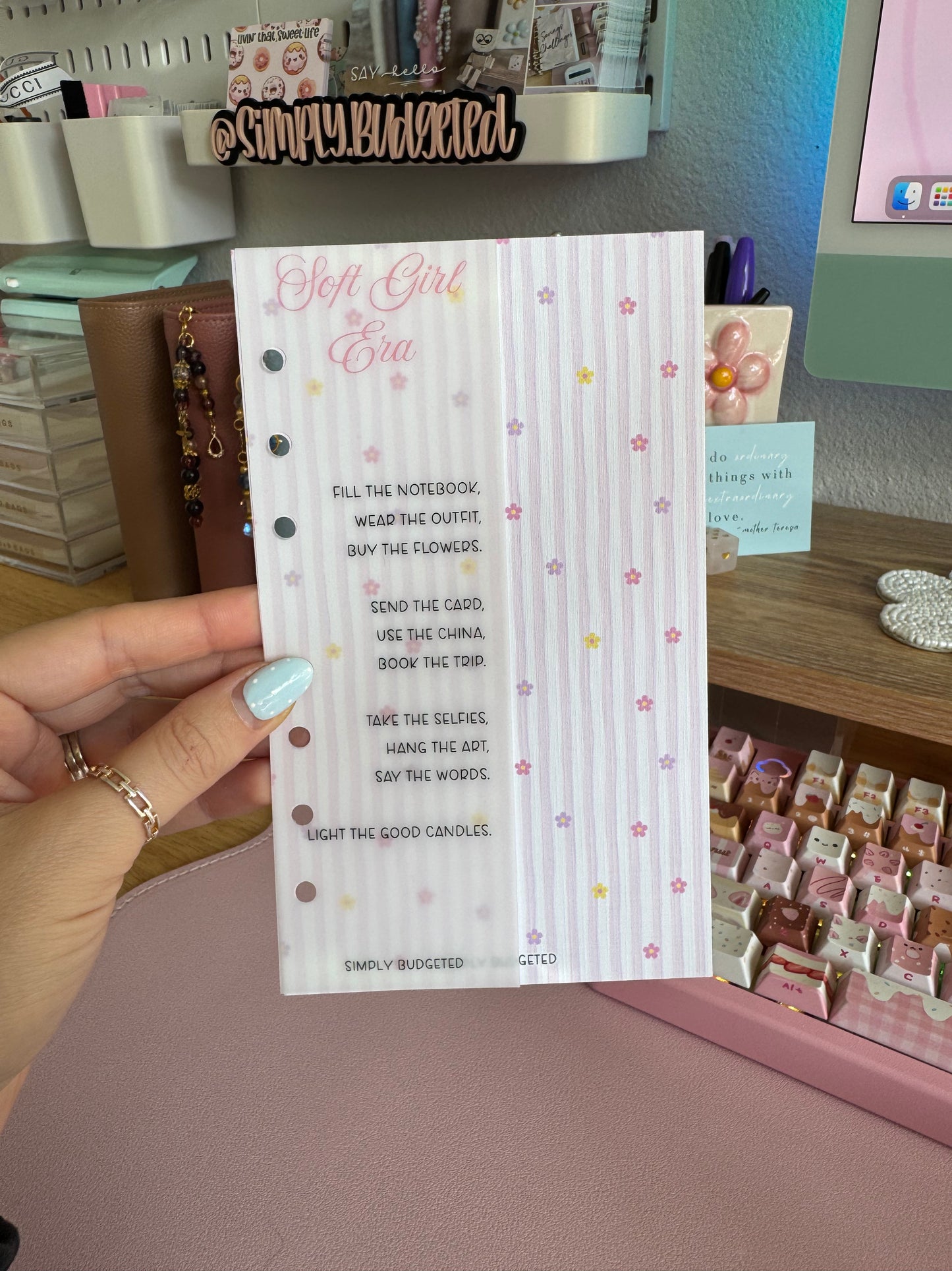 Soft Girl Half Dashboards - A6