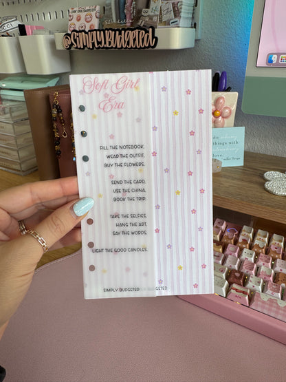 Soft Girl Half Dashboards - A6
