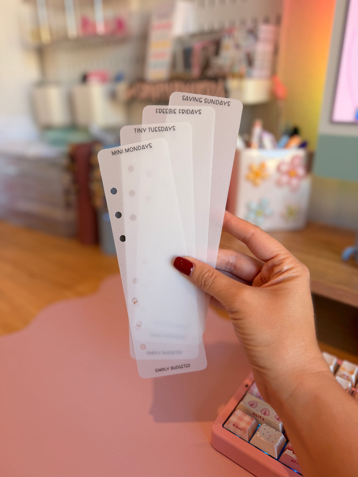 Minimal Bookmarks (4pack - A6)