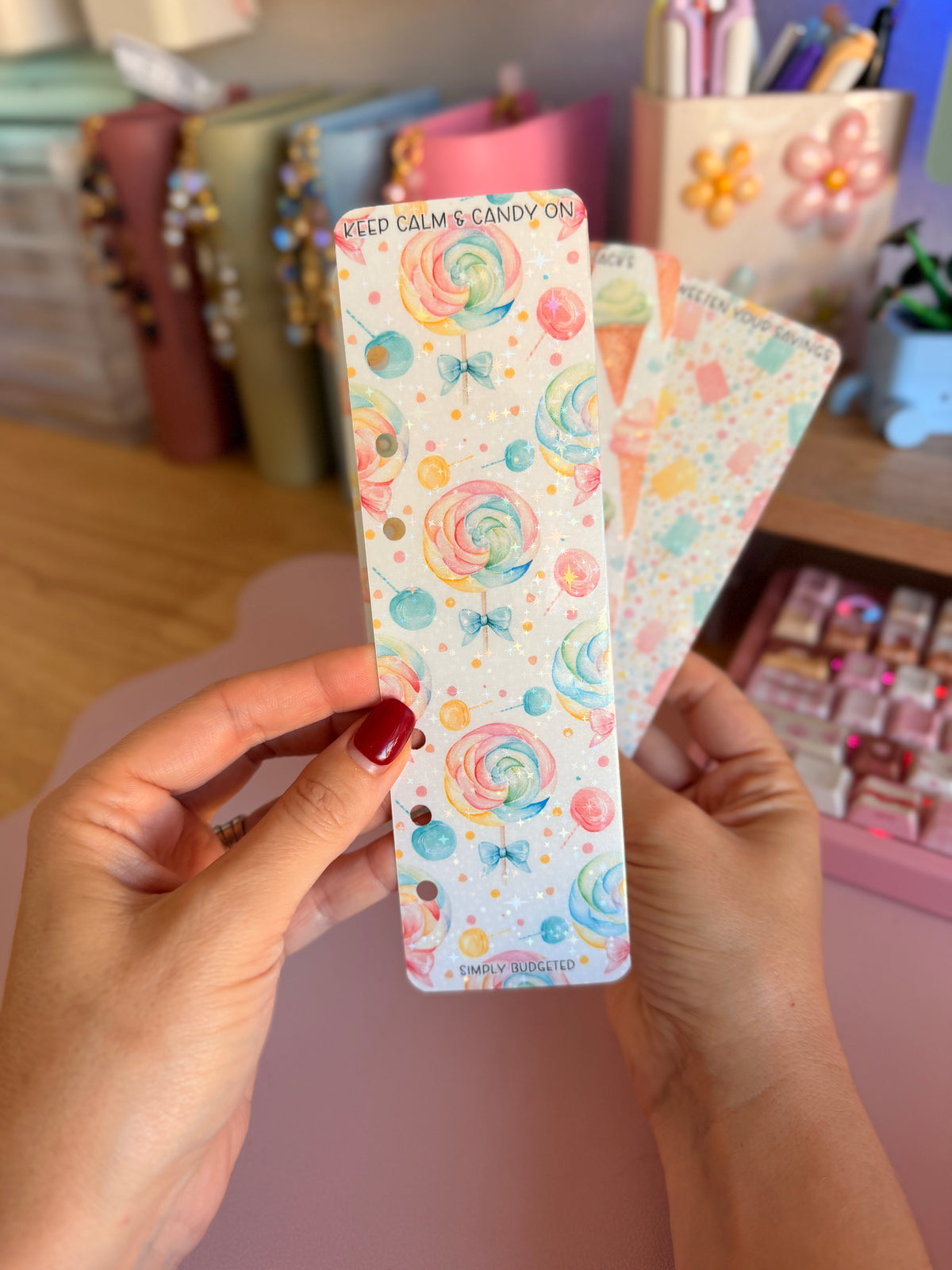 Candy Cloud A6 Bookmarks