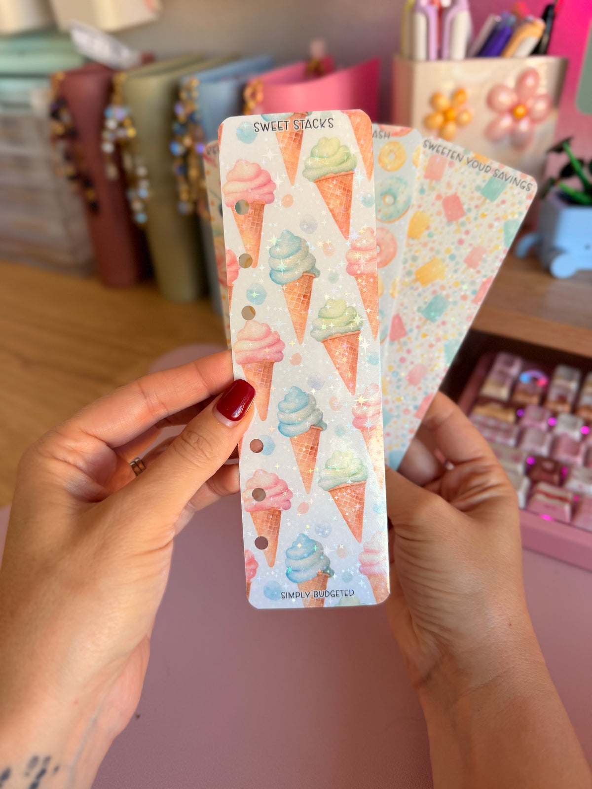 Candy Cloud A6 Bookmarks