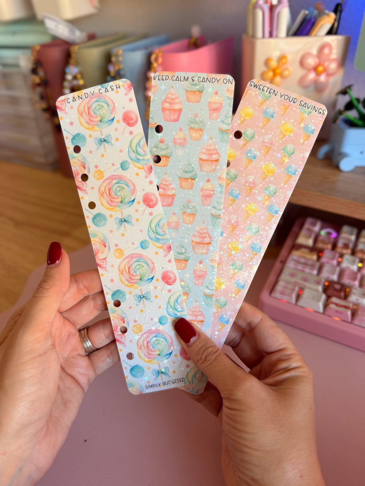 Candy Cloud A5 Bookmarks