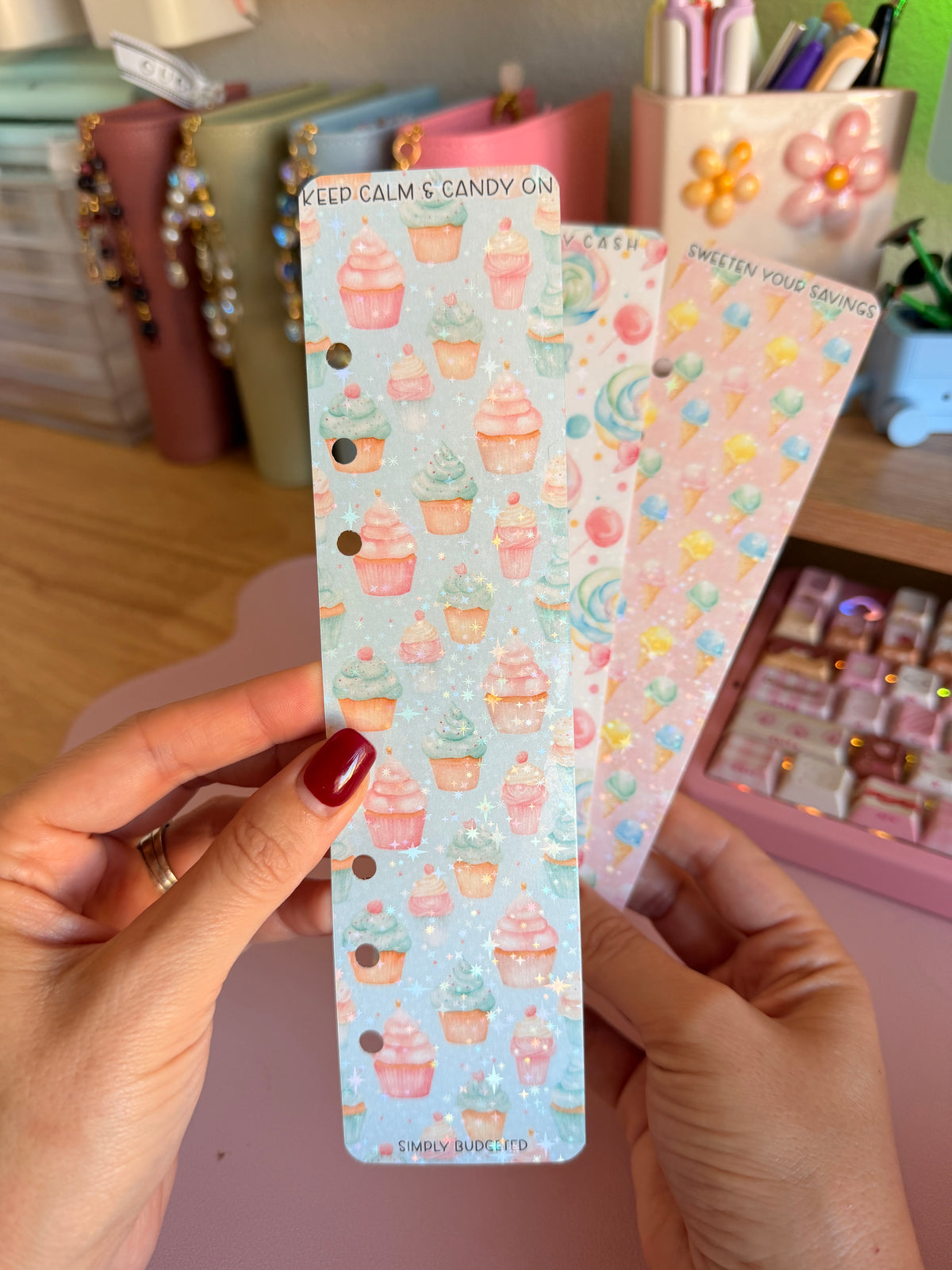 Candy Cloud A5 Bookmarks