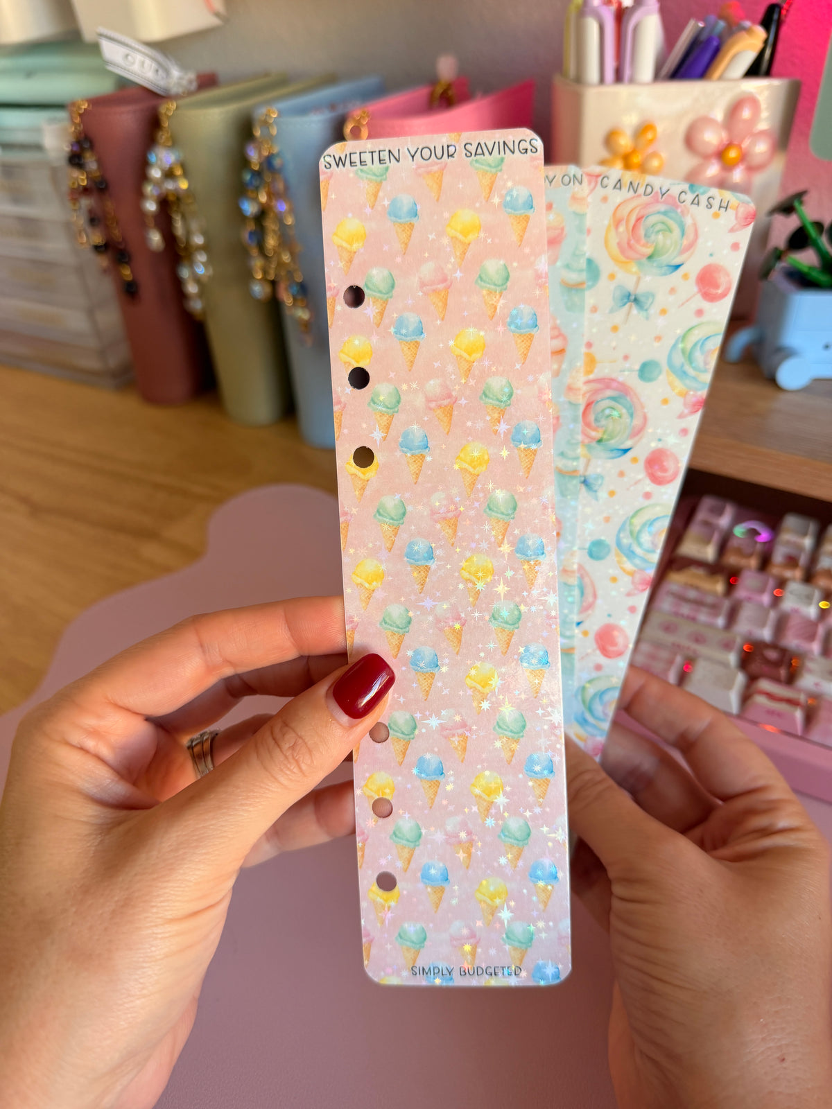 Candy Cloud A5 Bookmarks