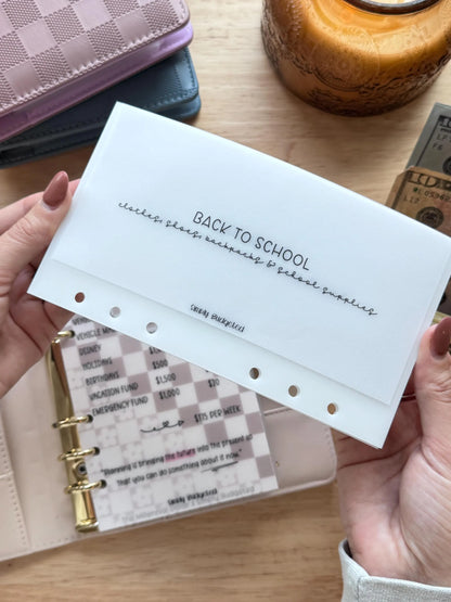 Double Line Cash Envelopes