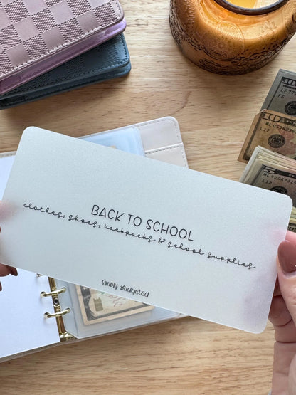 Double Line Cash Inserts